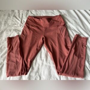 Victoria Sport Total Knockout Leggings in Mauve/Rose, Size M, MSRP $50